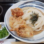 手打ちうどん 空 - かしわ天ざる