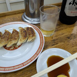 亀戸餃子 本店 - やっぱりビールと共に♪