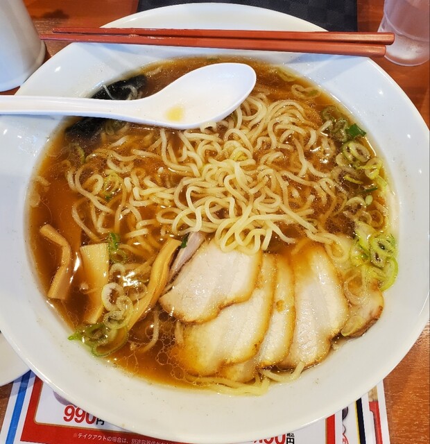 幸楽苑 気仙沼鹿折店 - 鹿折唐桑（ラーメン）の写真