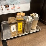 麺屋りゅう - 卓上