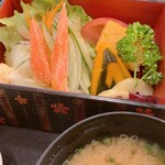 かに猿 - つけ合わせ