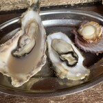 寿都湾 元祖 かき小屋 - 