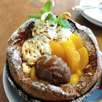 All Day Dining Karuizawa Grill - 橙子配卡士达荷兰宝宝巧克力冰淇淋