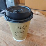 菫屋珈琲房 with わん - テイクアウトコーヒー M(200cc) ホット SPECIALTY モカ・マタリ ハラーズ 蓋付