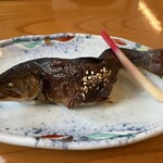 猿倉温泉 - 岩魚の味噌田楽