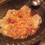 中国料理 堀内 - ピリ辛ソースワンタン