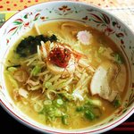 つきみち - お店一押しの？特製味噌ラーメン