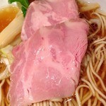 らーめん専門 うしおととり - 鶏しょうゆらーめん　2014年8月