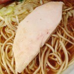 らーめん専門 うしおととり - 鶏しょうゆらーめん　2014年8月