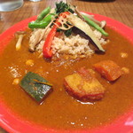 （1.5辛）野菜カレー￥850