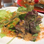 円町リバーブ - カレーは4種（ミニサラダ付き）