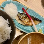 寿司とMAS - 焼サバも皮がパリパリで美味しい！