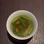 アカ - ハモンセラーノ　グリーンアスパラガス