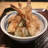 てんぷら 木坂 - 天丼(海老3本入 1,500円)
海老3尾･蓮根･芽キャベツ･玉ねぎ
ピーマン･南京･じゃが芋･穴子