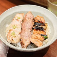 伊勢廣 京橋本店 - 焼鳥3本丼