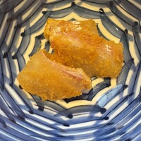 天ぷら新宿つな八 大丸東京店 - 鯛のカラスミ和えーめちゃくちゃ美味しい！
