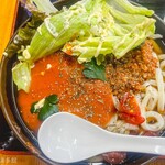 麺紡 - 冷製あい盛りぶっかけ＋野菜＋マヨ