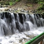 貴船荘 - 小滝からのマイナスイオン