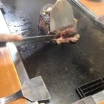 大木屋 - 切り分け始め