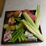 えしぇ蔵 - 鉄板焼食材