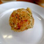 山越うどん - じゃがいも天