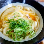 山越うどん - 釜玉