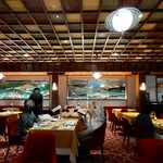 万平ホテル メインダイニングルーム - .....ディナー.....席からの眺め.....