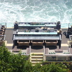 ROCK BAR BOUTIQUE - 2011.08 エレベーターで岩場の上に作られたレストランへ♪