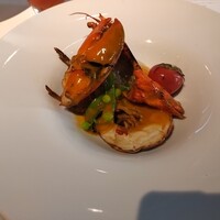 ダイナミックキッチン＆バー 燦 大阪店 - オマール海老特に美味しかった。