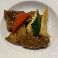 大観苑 - 白身魚の葱生姜蒸し