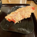 手打うどん いわしや - 真っ赤な断面