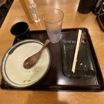 手打うどん いわしや - 炭酸水うま〜で完食