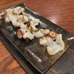 炭火焼 海ごはん サカナヨロコブ - タコの炙り焼き