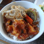 Padi - 2011.08 エスニックな感じのカレーとチキン