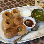 インド料理 パリワル - パニプリ(¥580)