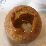 インド料理 パリワル - タンドリーチキンマサラのグレービーを入れて食べても美味しかった!