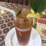 インド料理 パリワル - 一口飲めば南国リゾート気分!爽やかさがすごいシェフスペシャルアイスレモンティ(¥400)