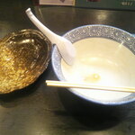 麺屋 集 - Ｗ焼き餃子 10個 ＆ 中華そば 麺大盛