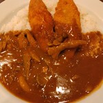 CoCo壱番屋 - フィッシュフライ・キノコ・１辛
