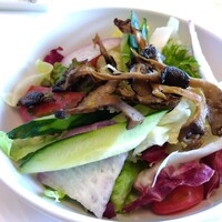 ボーセジュール - ミックスレタスときのこのサラダ　信州味噌ドレッシング