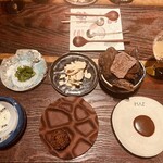 MAZ - アマゾニア－全部美味しくて、全部ココアを使ってるけど、食感、味、香りが違くて楽しい。