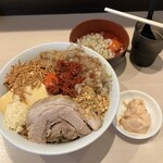 ラーメン 鷹の目 - ハイマウントまぜそば（2025/05）