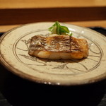 虎白 - 焼物 太刀魚 万願寺唐辛子 白芋茎 2014.8.2x