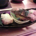 Sakuramaru - 突き出し：小鮎の甘露煮