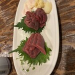 けとばし屋 - 馬刺し二種盛