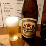 熟成豚ホルモン えいじ - 赤星：790円