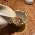 しおて - 蕎麦湯