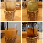 CHALO - 単品ドリンク各種※ランチは△100円(アイスジャスミンティー500円、アイスレモングラスグリーンティー500円、アイスピーチティー、アイスタイミルクティー550円)✨エスニックによく合うラインナップ♡