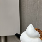 ブランジュリ ラ リュンヌ - バニラソフトクリーム。