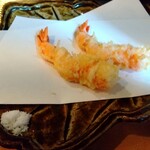 てんぷら 千の種 - えび2尾